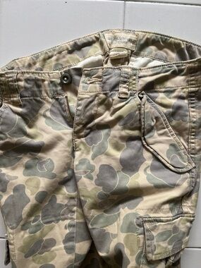 Denim & Supply Ralph Lauren Women's Camo Cargo Pants - Olive/Beige